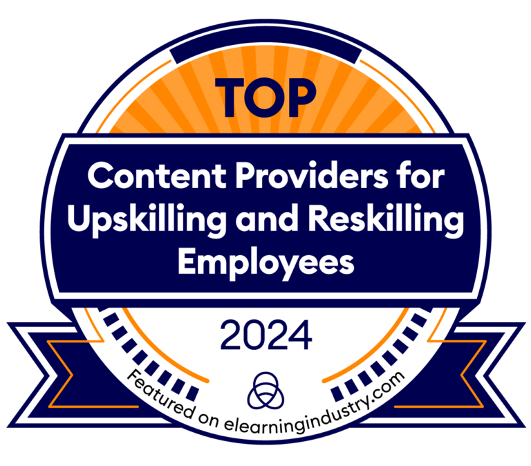 eLearning Industry Top Provider award